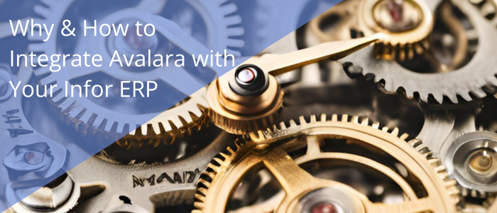 Integrate Avalara with Infor ERP